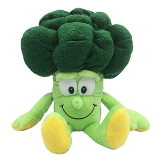 Muñeca De Peluche Con Brócoli Verduras Muñeca De Peluche Con Brócoli Verduras