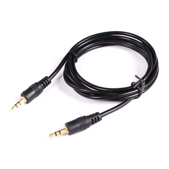 O Cabo Auxiliar Smart Fone P2 Stereo Mais P2 Stereo 1,5 Mt