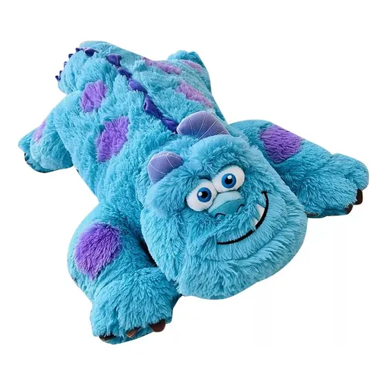 · Almohada De Muñeca De Peluche Azul Wendigo - 60 Cm