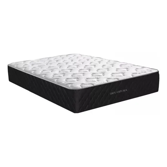 Colchon 2 Plazas Ortopedico 150 Kgs Compramas Color Blanco