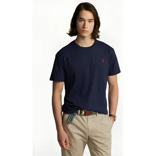 Camiseta Ralph Lauren BĂĄsica Masculina Azul Marinho Camiseta Ralph Lauren BĂĄsica Masculina Azul Marinho
