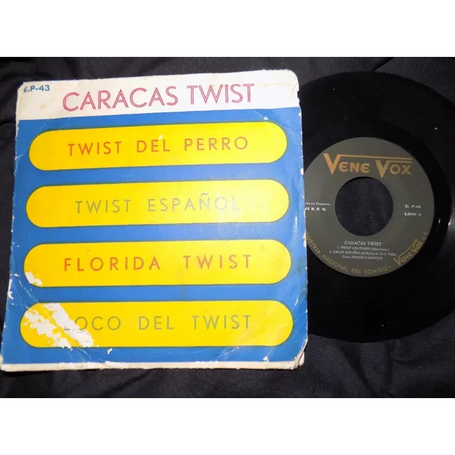 Rock, Venezuela, Caracas Twist, Porfi Jimenez , Sergio Valen
