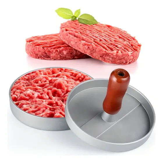 Molde Para Hamburguesas Metal 12 Cm