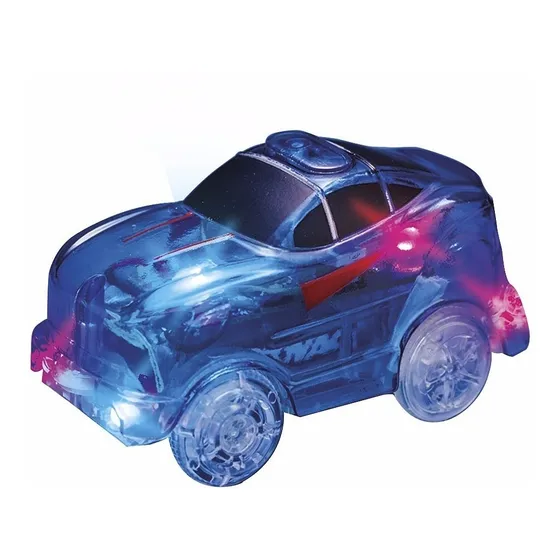 Auto Para Magic Tracks - Coche Luminoso Personaje Azul