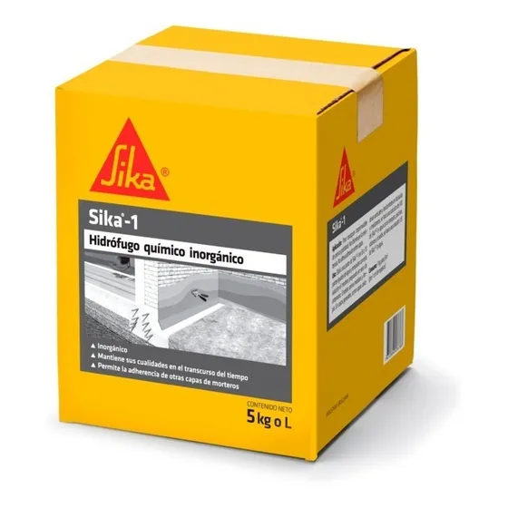 Hidrofugo Químico Inorgánico Sika 1 - 5kg
