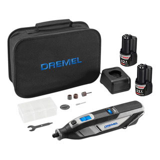 Micro Retífica Dremel 8240-5 2 Baterias 12v Com Acessórios Micro Retífica Dremel 8240-5 2 Baterias 12v Com Acessórios