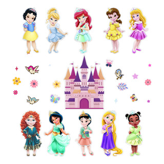 Vinil Decorativo Princesas Niñas Para Decoración De Cuarto A Vinil Decorativo Princesas Niñas Para Decoración De Cuarto A