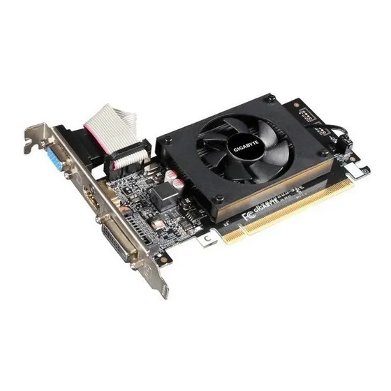 Gigabyte Tarjeta De Video Geforce Gt 710 2gb Ddr3 Pciexpress