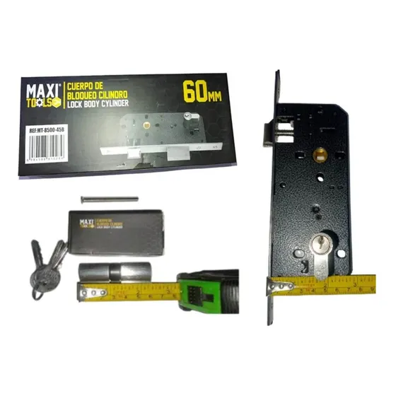 Cerradura Embutir 45mm 60 Mm El Cilindro 3 Llaves