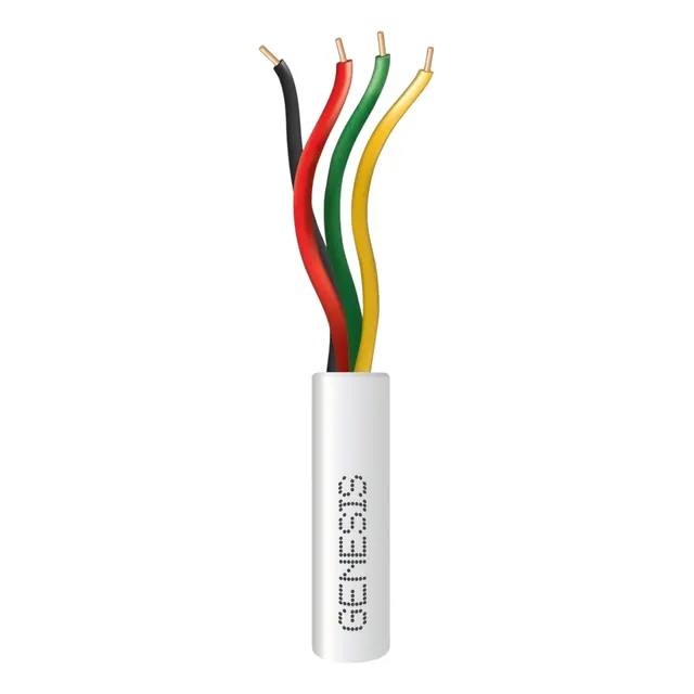 Bobina De 305 Mts Alambre De Cobre 4 X 22 Awg Riser Interior