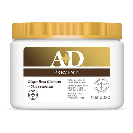 Crema A D Anti Pañalitis Irritacion  Bayer Pote 454 Gramos