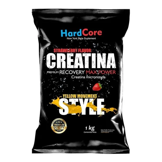 1 Kg Creatina Pura Saborizada Excelente Calidad