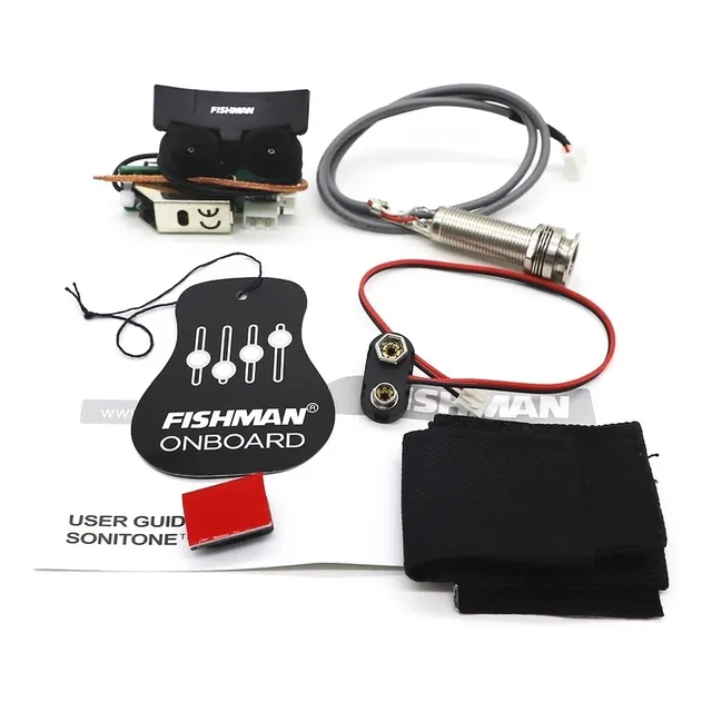 Captador Fishman Sonitone Gt2 Piezo 6 Cordas Violão