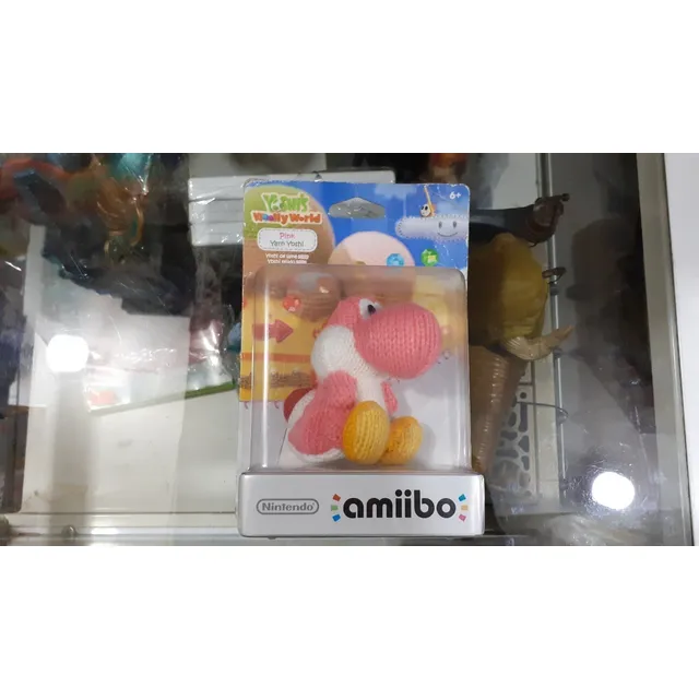 Amiibo Pin Yarn Yoshi Completo Nintendo