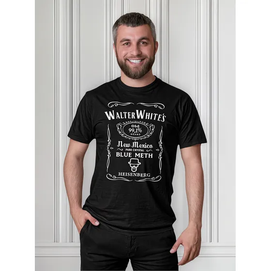 Camisetas Breaking Bad Walter White Geeks Nerds