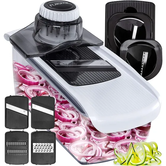 Picador De Verduras Fullstar Con Espiralizador  6 En 1