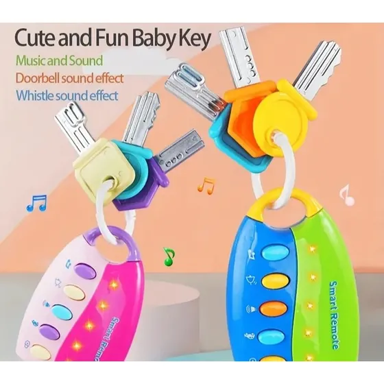 Juegos De Llaves Para Bebes Con Luz Y Sonido