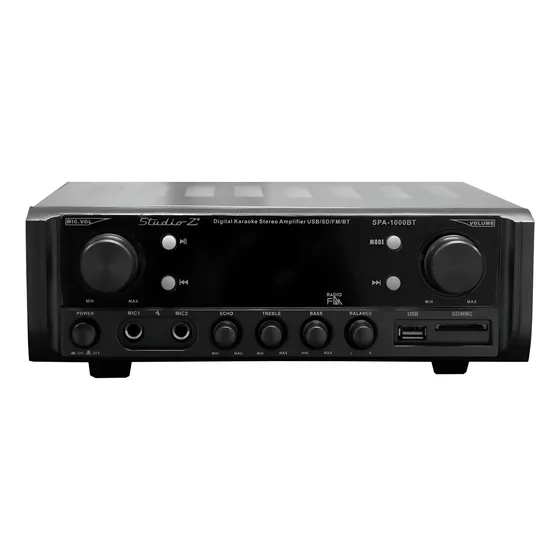 Sintoamplificador Spa-1000bt Usb 50w Studioz
