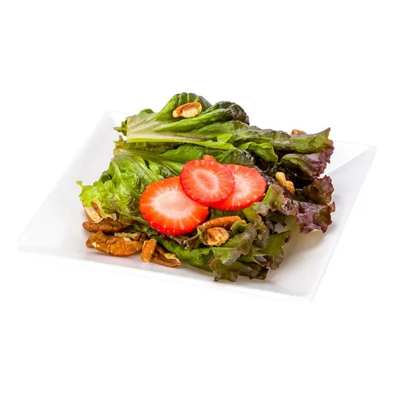 Plato Cuadrado 6  Para Restaurante Voga 4 Mediano Ensalada