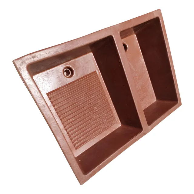 Lavadero De Plástico Calidad Mex C/pileta 84x61 Cm Reforzado
