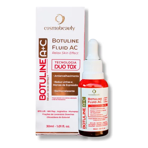 Cosmobeauty Botuline Fluid Ac Suavizador De Linhas 30ml