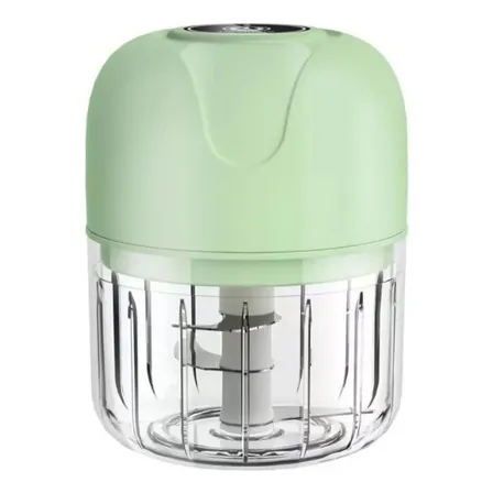Mini Processador De Alho - Recarregavel, Prdtico Verde