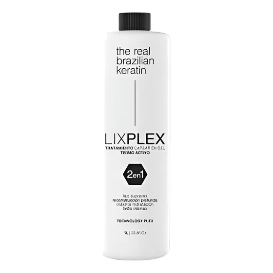  Alisado Lix Plex 2 En 1 Real Braazilian 1 L 