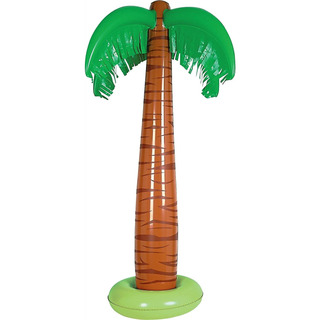 Beistle Inflable Con Forma De Palmera Para Fiesta De Luau (p Beistle Inflable Con Forma De Palmera Para Fiesta De Luau (p