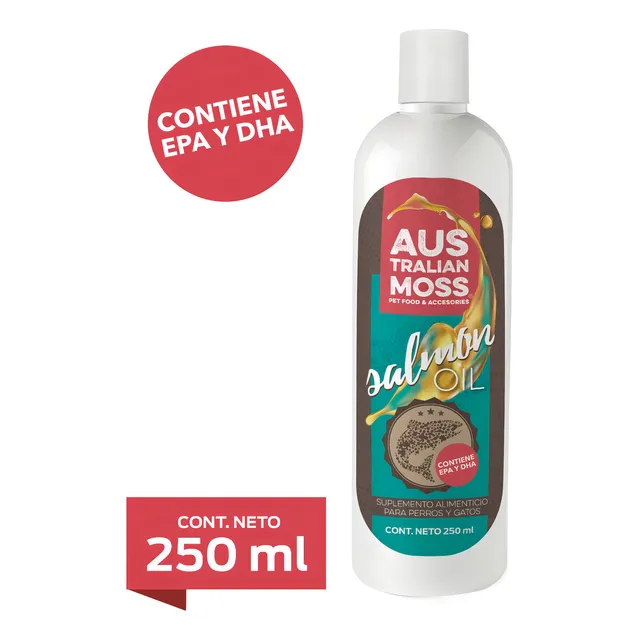 Salmon Oil Aceite De Salmón Australian Moss 250 Ml