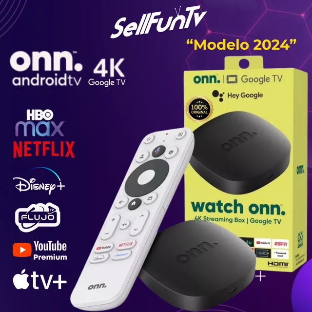 Onn Tv  Google Tv 4k Streaming Android Dolby Atmos 2024