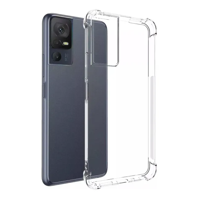 Funda Anti Golpes Transparente Reforzada Para Celular Tcl