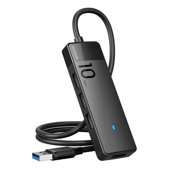 Usb Inateck Con 4 Puertos Usb A, Velocidad Usb 3.2 Gen 2