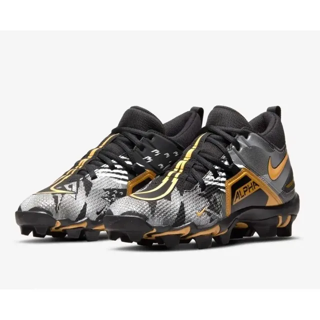Zapatos Beisbol Niños Tacos Nike Alpha 3 Tallas 33.5 Al 38.5