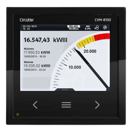 Analizador De Redes Eléctricas Circutor Cvm-b100 Trifásico