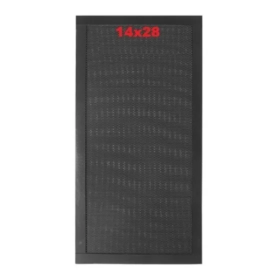Filtro Tela Anti Poeira Magnético Pc Computador 14x28 Cooler Cor Preto