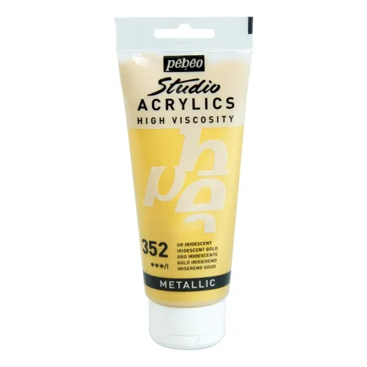 Acrílico Studio 100ml Irisd. Oro Ref. 832352