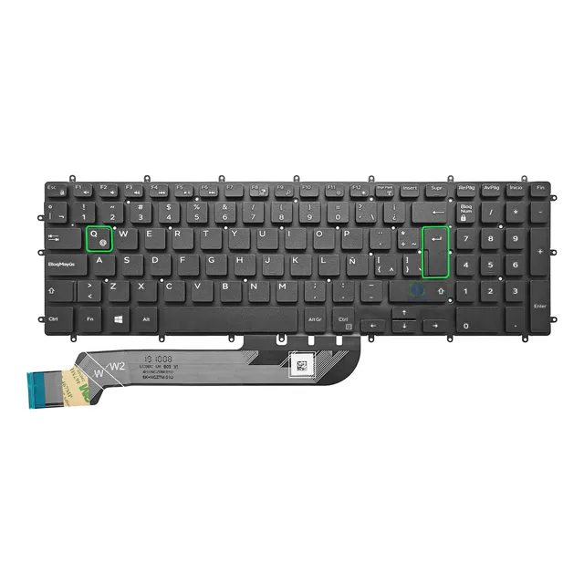 Teclado Para Dell 15 5565 15 5567 3580 P66f P72f P75f Latino