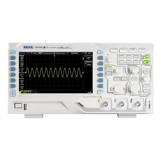 Osciloscopio Digital Rigol Ds1202z-e, Ancho De Banda De 200 