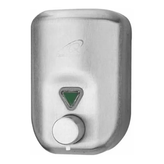 Dispensador De Jabon Liquido Quality Metal 820ml Acero Inox