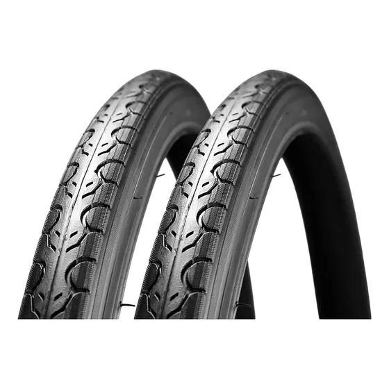 Pack 2 Neumaticos Aro 700 X 32c Wanda Compass Gravel Urbano Color Negro