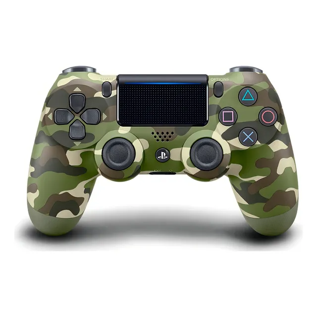 Control joystick inalámbrico Sony PlayStation Dualshock 4 ps4 green camouflage