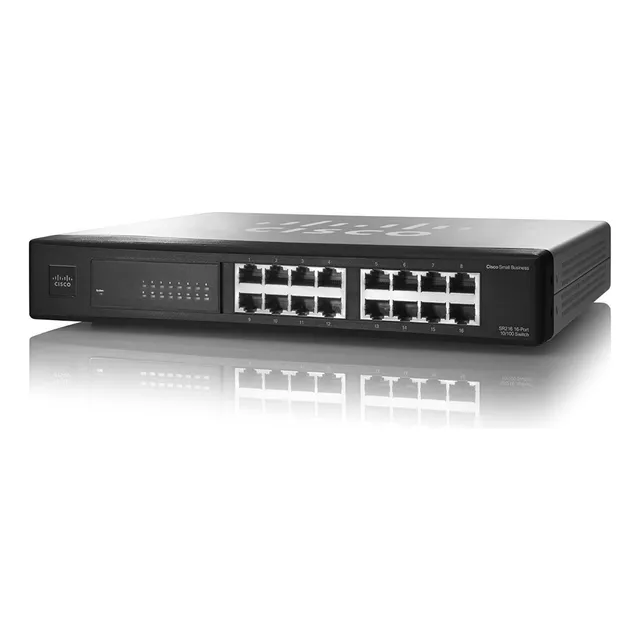 Cisco Sr216 16-ports External Switch Desktop Rack Mount New