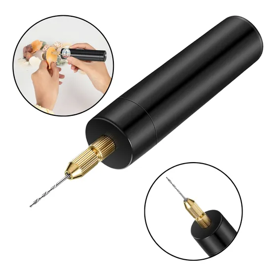 Mini Taladro Electrico Usb Portatil Manual Herramienta