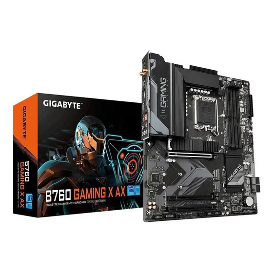 Tarjeta Madre Gigabyte B760 Gaming X Ax Lga 1700 Wifi