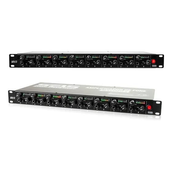 Amplificador De Fone Santo Angelo Af8 St - Stereo