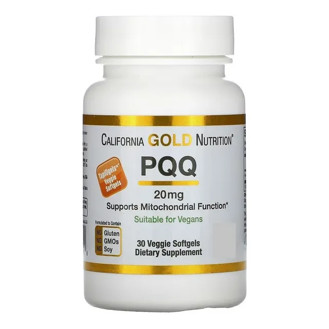 Pirroloquinolina quinona vegana Pqq 20 mg 30 cápsulas blandas