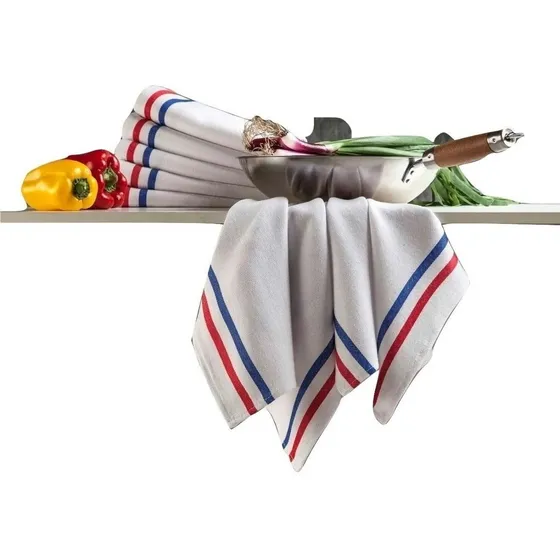 6 X Repasador Guarda Francesa Gastronomía Cocina Algodón