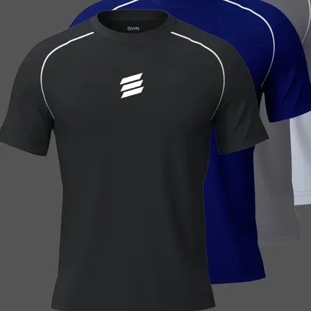Kit 4 Camisetas Academia Poliester Dry Fit Leve Exercicios Variado - 3r Gg