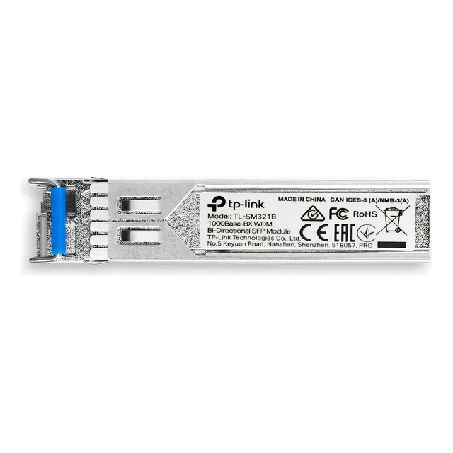 Módulo SFP bidireccional Wdm 1000 Base-Bx de TP-Link TL-SM321b