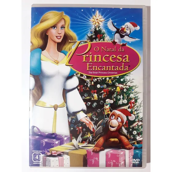 O Natal Da Princesa Encantada Dvd Original Lacrado
